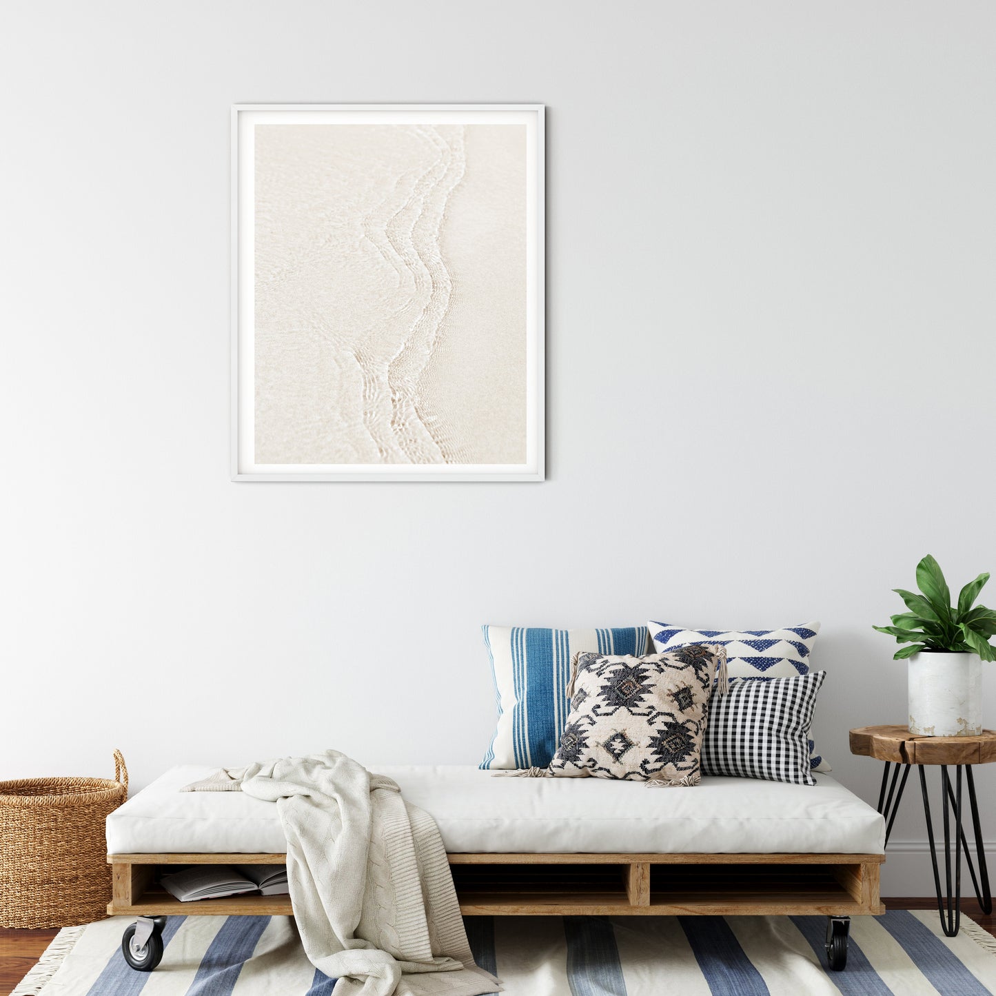 Abstract Ocean and Sand Patterns No.2