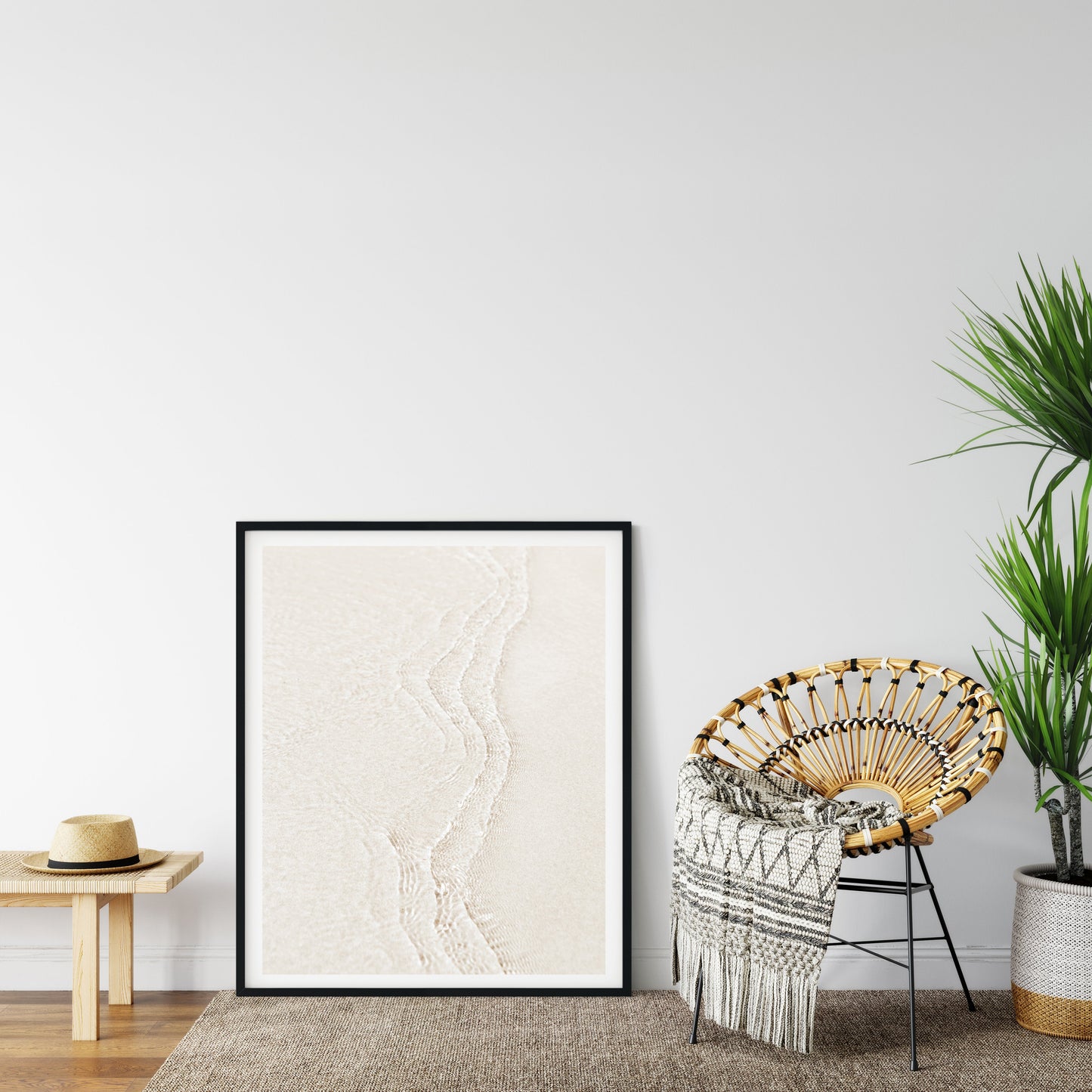 Abstract Ocean and Sand Patterns No.2
