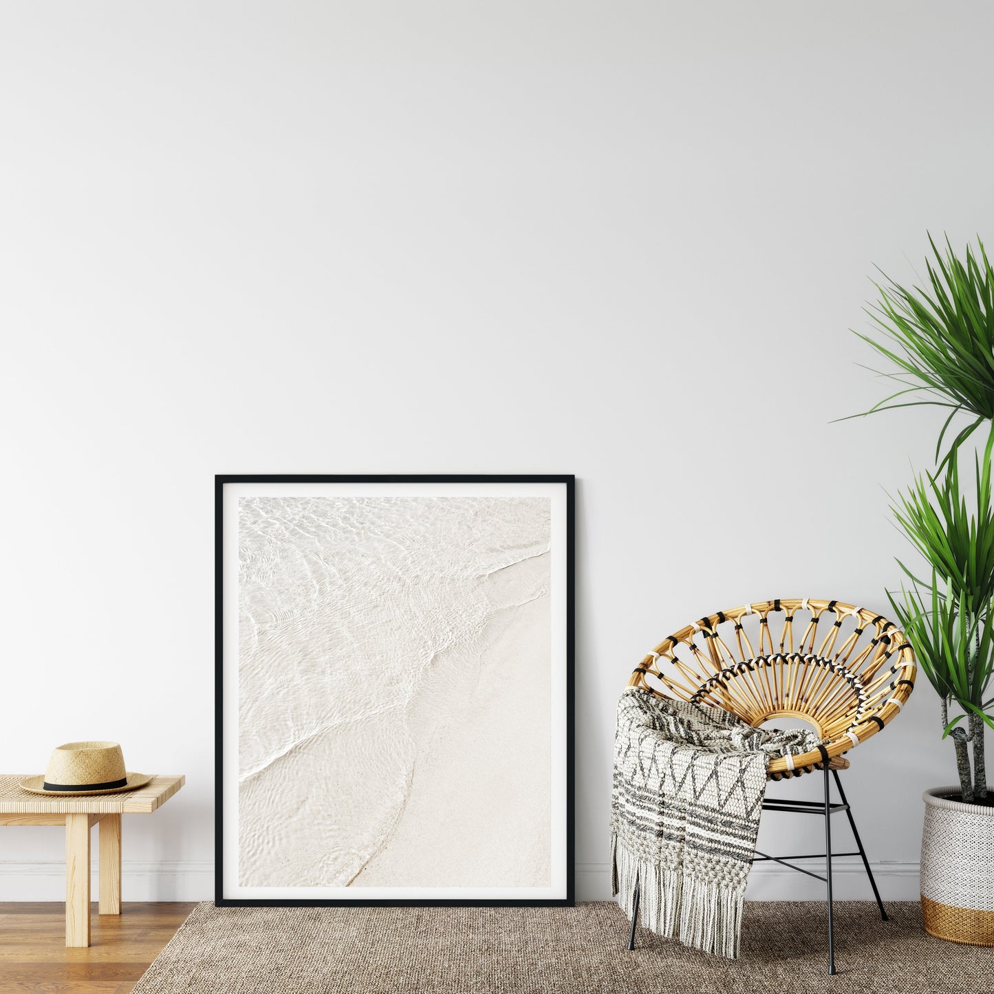 Abstract Ocean and Sand Patterns No.3