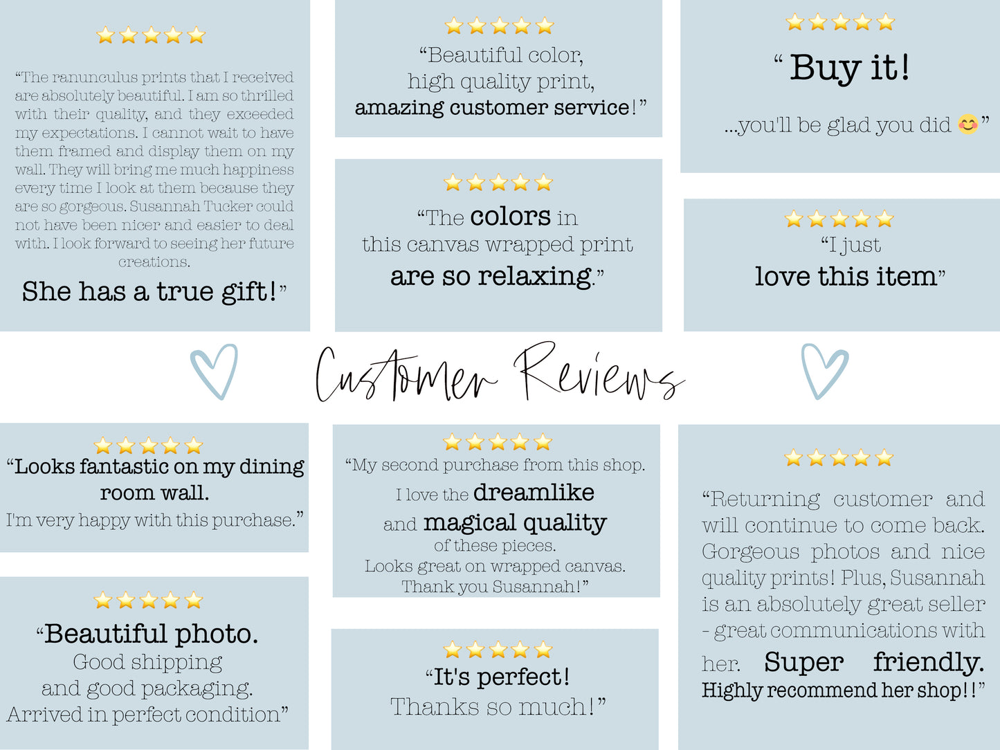 a blue and white poster with a bunch of words on it