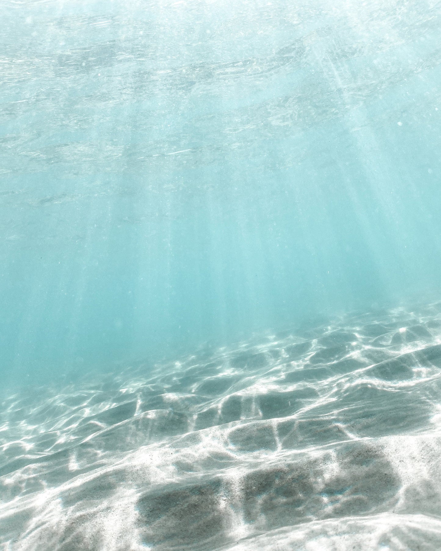 Aqua Underwater Ocean Wall Art Set