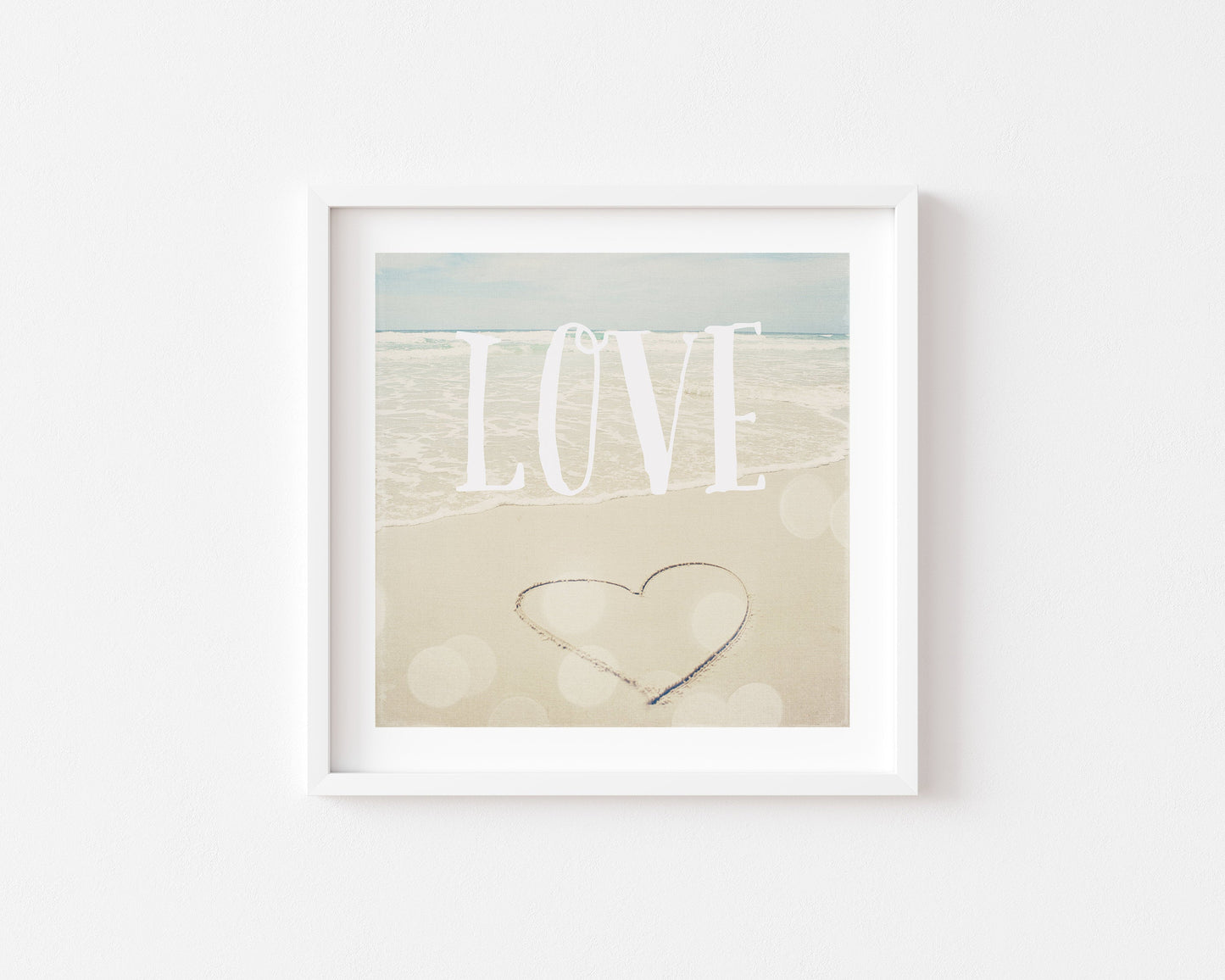 Beach Love with Bokeh