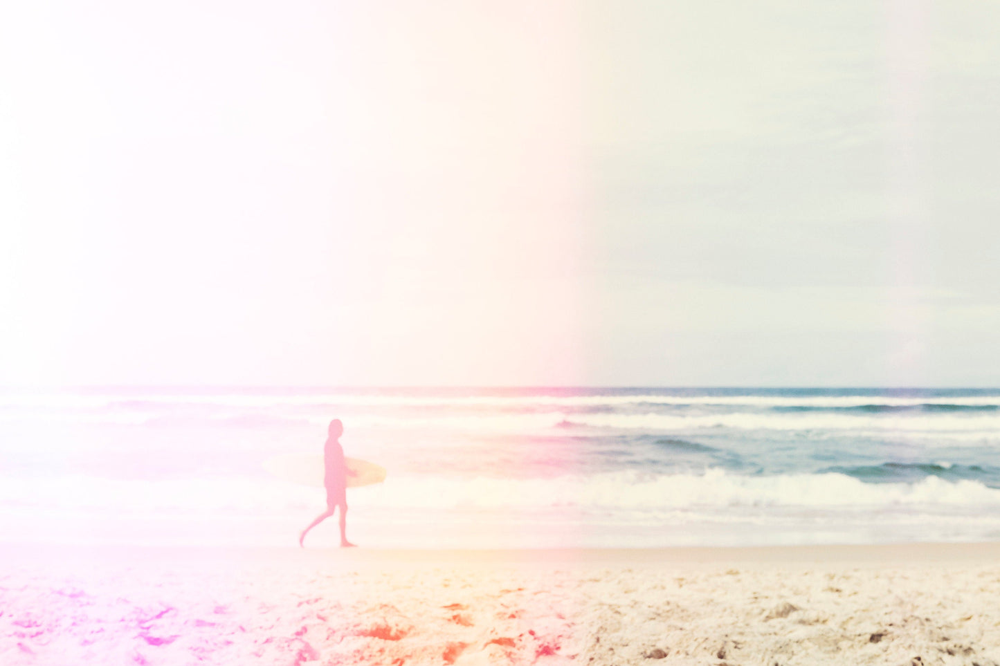 Pastel Beach Wall Art Set