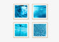 Turquoise Waters Wall Art Set