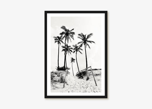 All Walks Lead to the Coast (Black & White)