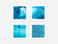 Turquoise Waters Wall Art Set