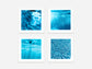 Turquoise Waters Wall Art Set