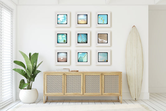 Vintage Coastal Wall Art Set