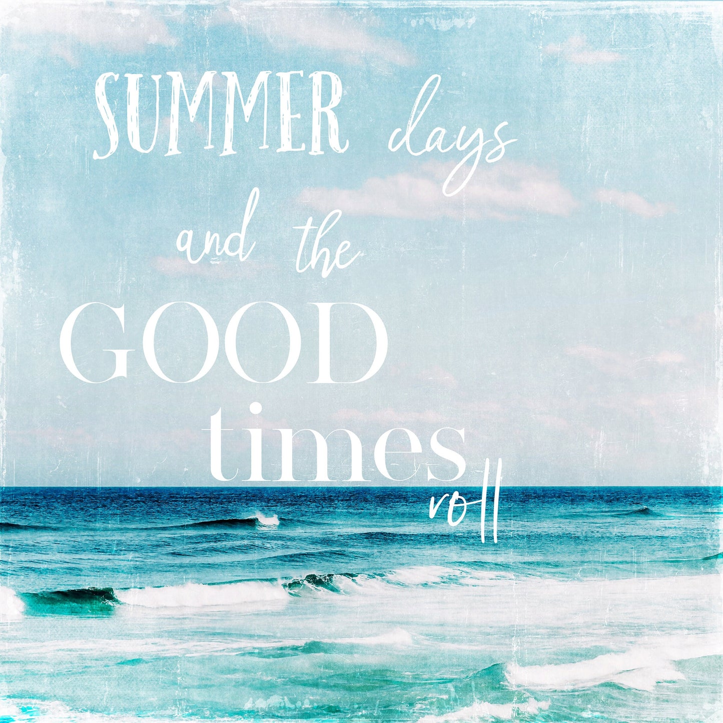 Summer Days Are Here Wall Art Set