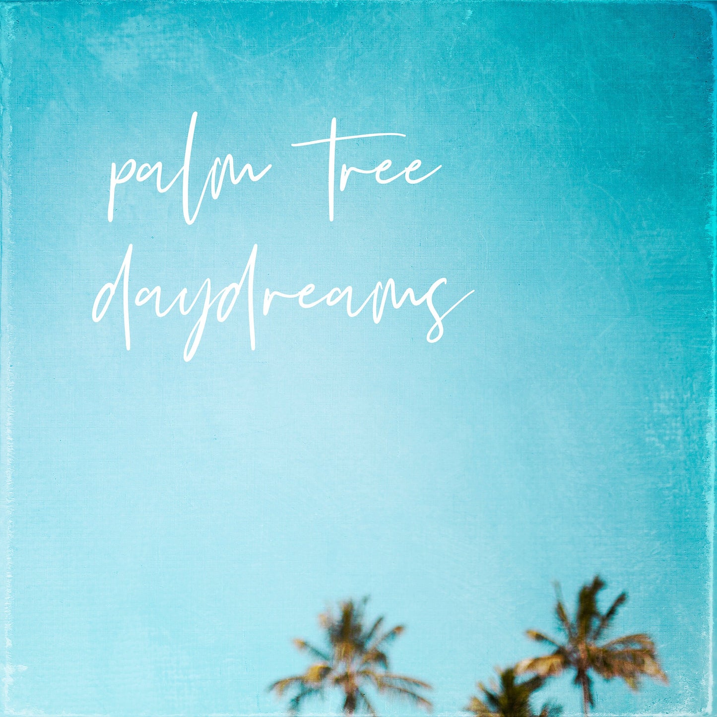 Sun Days and Palm Tree Daydreams Wall Art Set