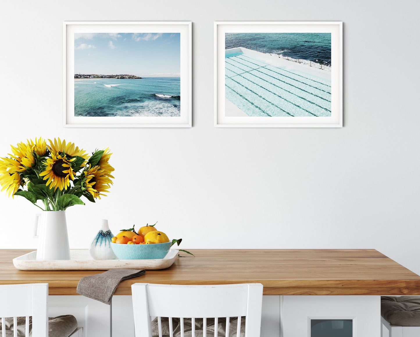 Bondi Surfers and Salt & Sea Wall Art Set