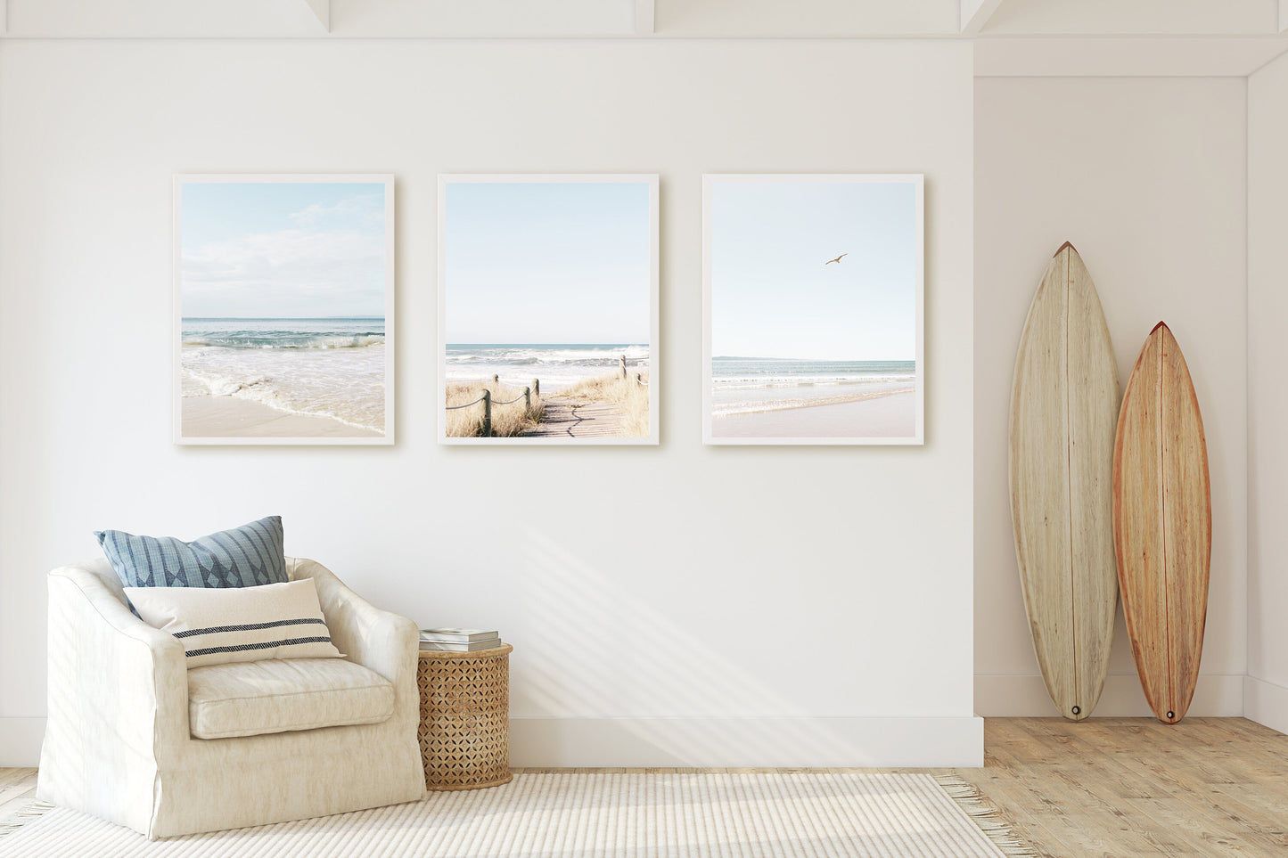 Coastal Stroll Wall Art Set