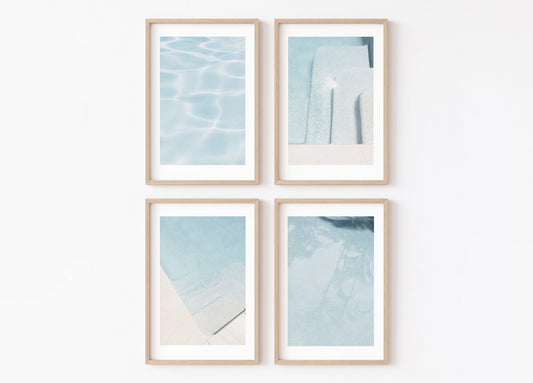 Swimming Pool Bliss Wall Art Set