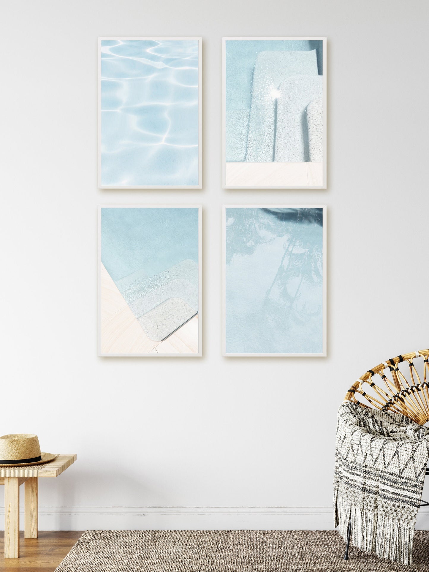 Swimming Pool Bliss Wall Art Set