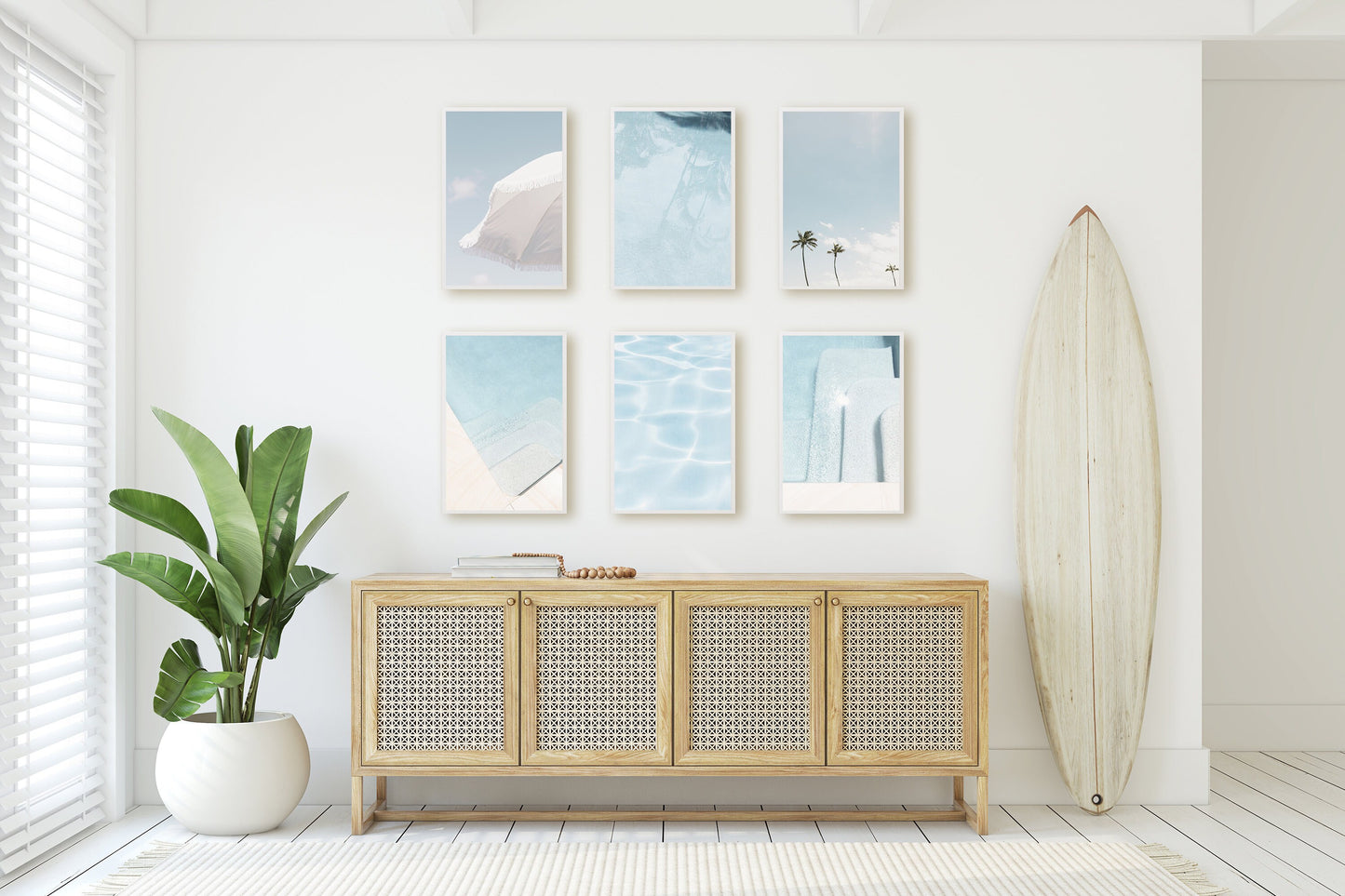 Summer is a Swimming Pool Wall Art Set