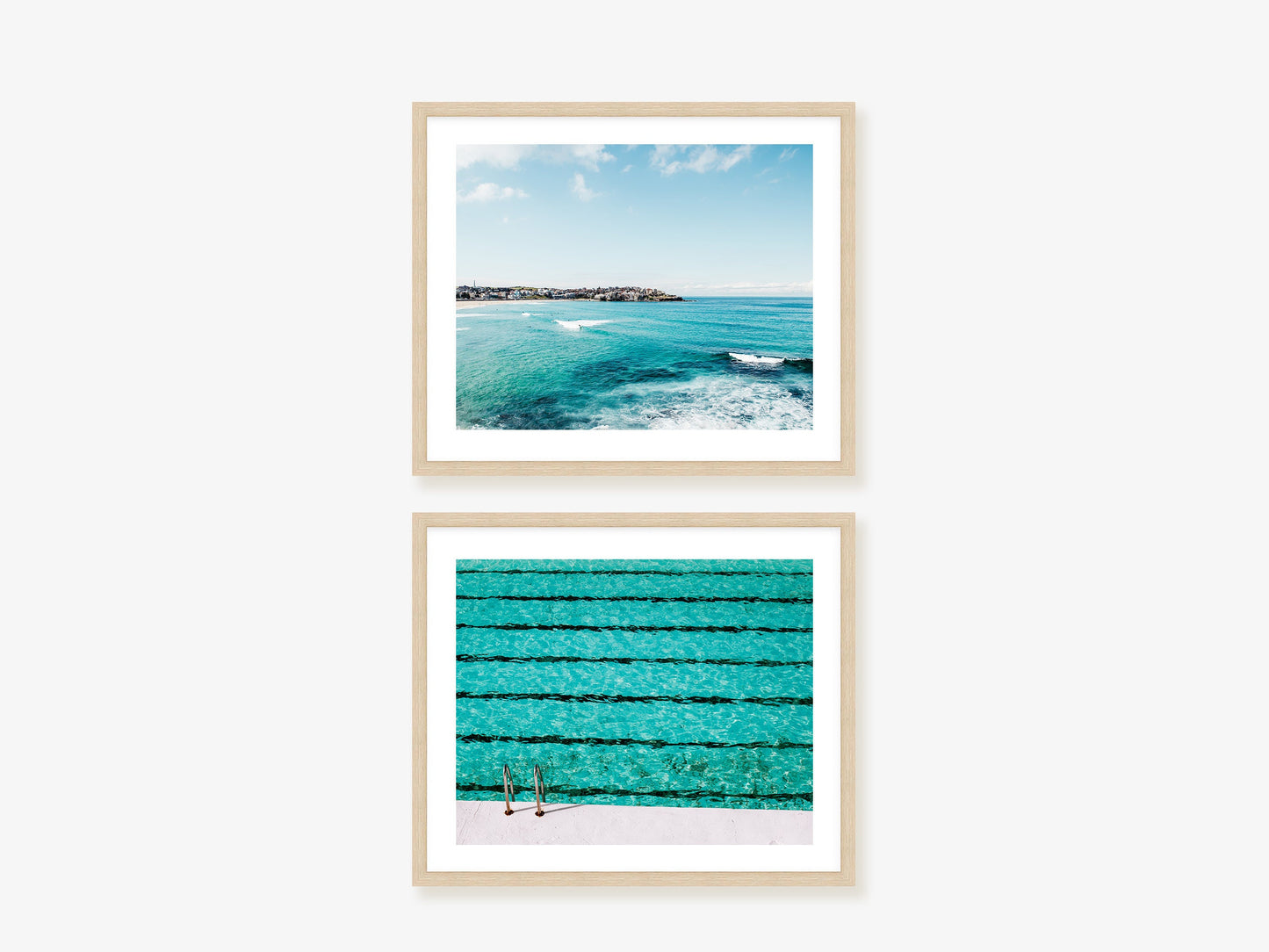 Bondi Surfers and Laps Wall Art Set