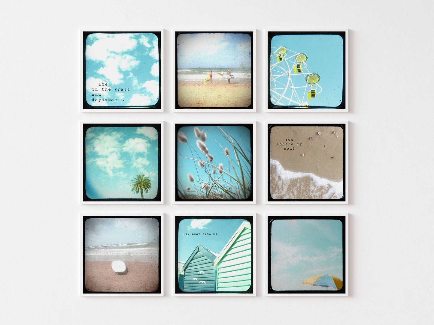 Vintage Coastal Wall Art Set