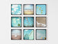 Vintage Coastal Wall Art Set