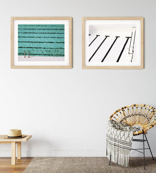 Bondi Emptiness and Laps Wall Art Set