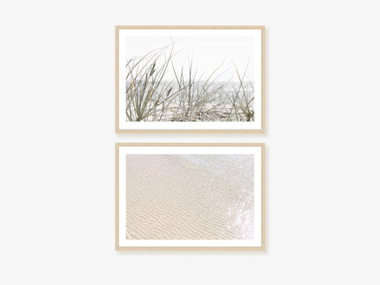 Sand Dune and Sand Patterns Wall Art Set