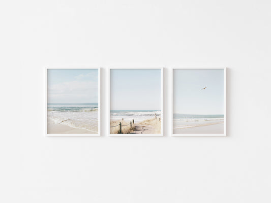 Coastal Stroll Wall Art Set