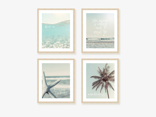 Dive In Wall Art Set